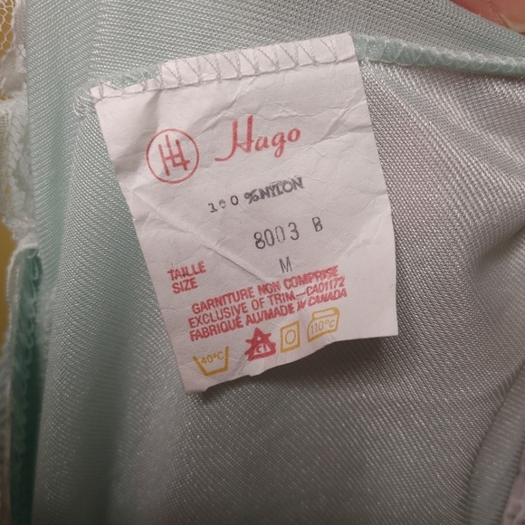 Vintage Maxi Lace Nightgown Size M - Picture 7 of 10